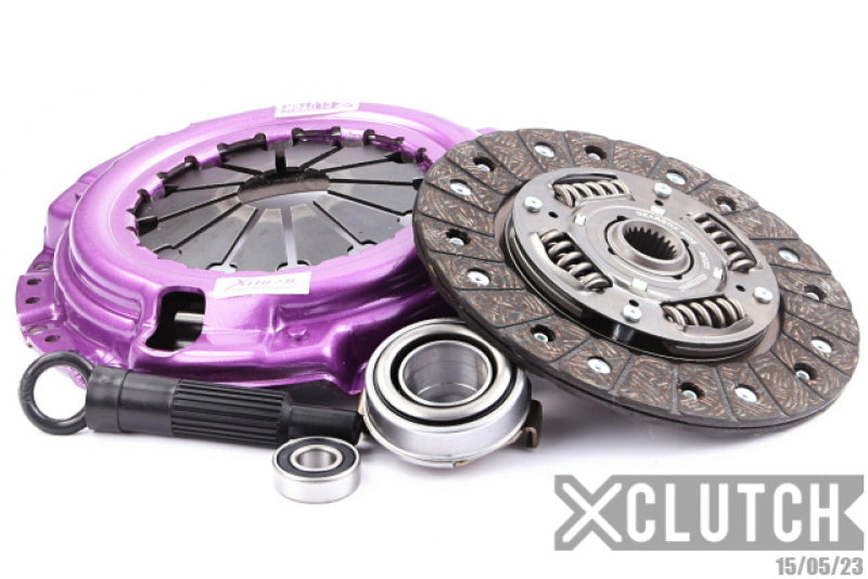 XCLUTCH 90-93 Mazda Miata SE 1.6L Stage 1 Extra HD Sprung Organic Clutch Kit XKMZ20002-1AX XKMZ20002-1AX Photo - Primary