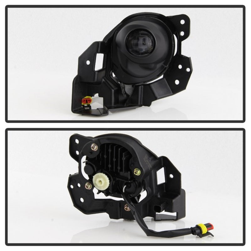 Spyder 17-18 Mazda 3 OEM Style Full LED Fog Light w/Switch - Clear (FL-MM32017-LED-C) 9043192 9043192 Photo - Unmounted