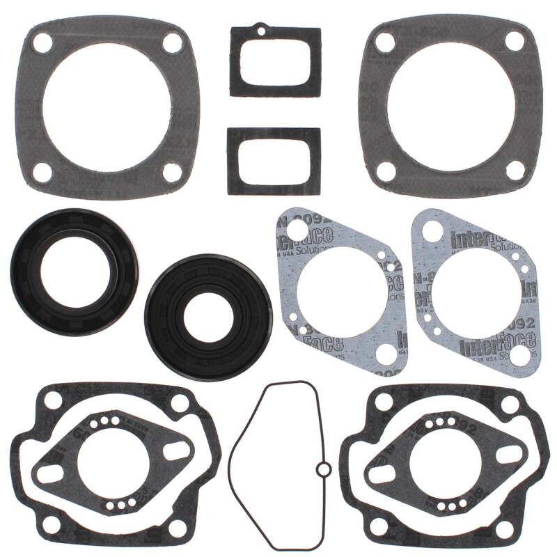 Vertex Pistons Vertex Gaskets 1975 Moto Ski Futura 343 FC/2 Complete Gasket Kit w/ Oil Seals 711026 711026 Photo - Primary