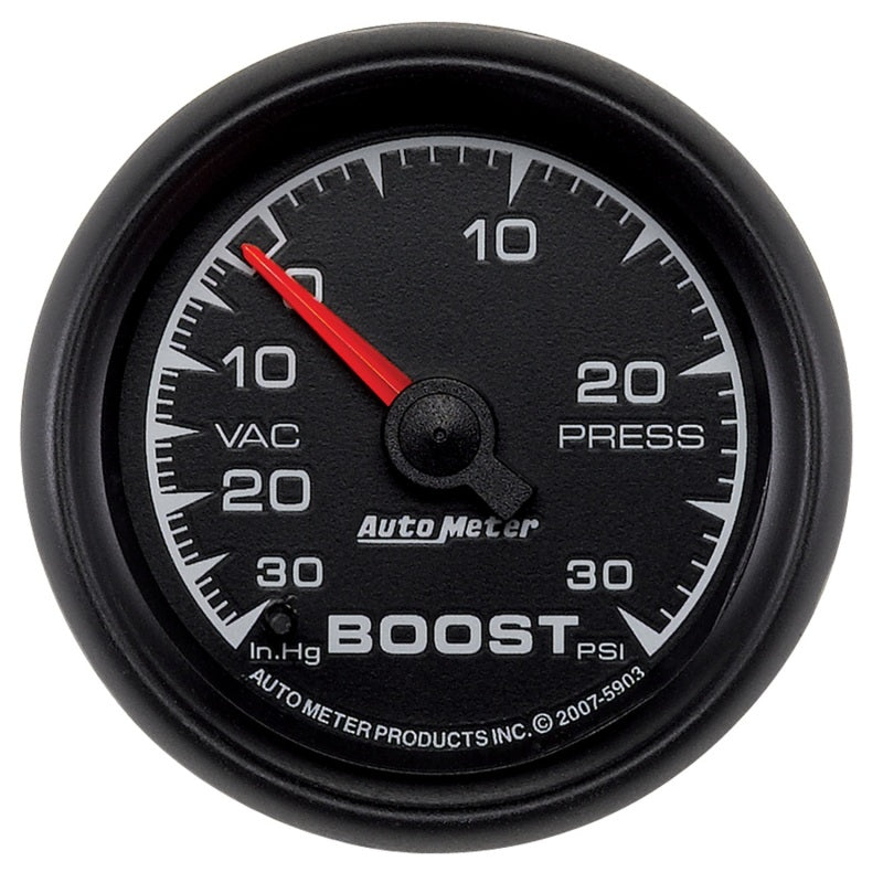 Autometer Gauge, Vac/Boost, 2 1/16", 30Inhg-30Psi, Mechanical, Es 5903 Photo - Primary