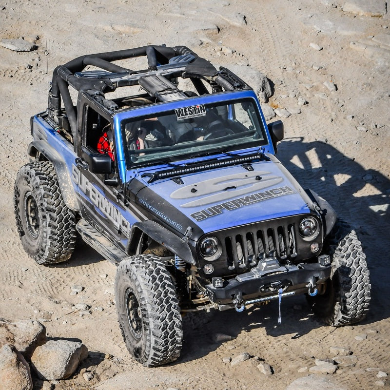Superwinch 10000 LBS 12 VDC 3/8in x 80ft Synthetic Rope SX 10000 Winch 1710201 1710201 Photo - Mounted