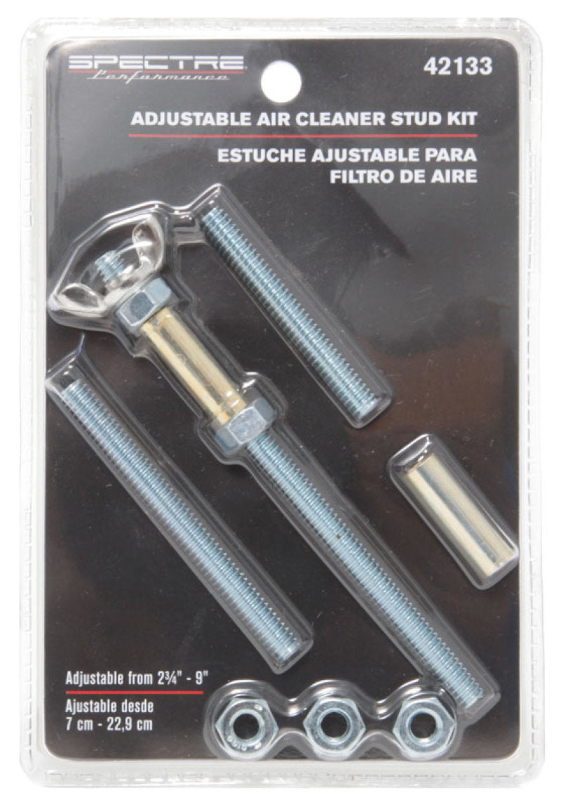 Spectre Air Cleaner Stud Kit (Modular) - Silver 42133 42133 Photo - in package