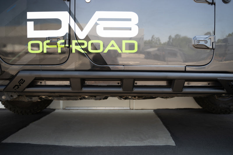 DV8 Offroad 18-23 Jeep Wrangler JL 4 Door FS-15 Series Rock Sliders SRJL-07 SRJL-07 Photo - Unmounted