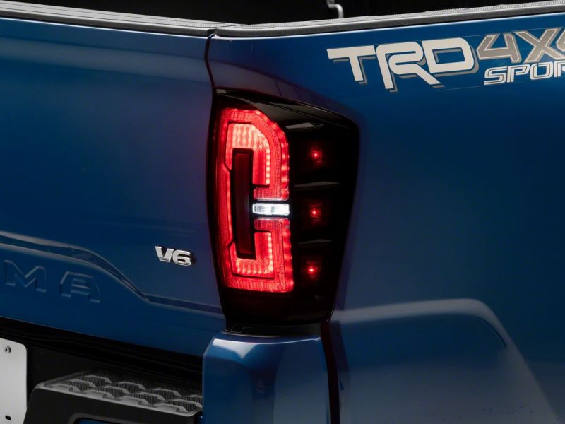 Raxiom 16-23 Toyota Tacoma LED Tail Lights- Blk Housing (Smoked Lens) TT32385 TT32385 Photo - Close Up