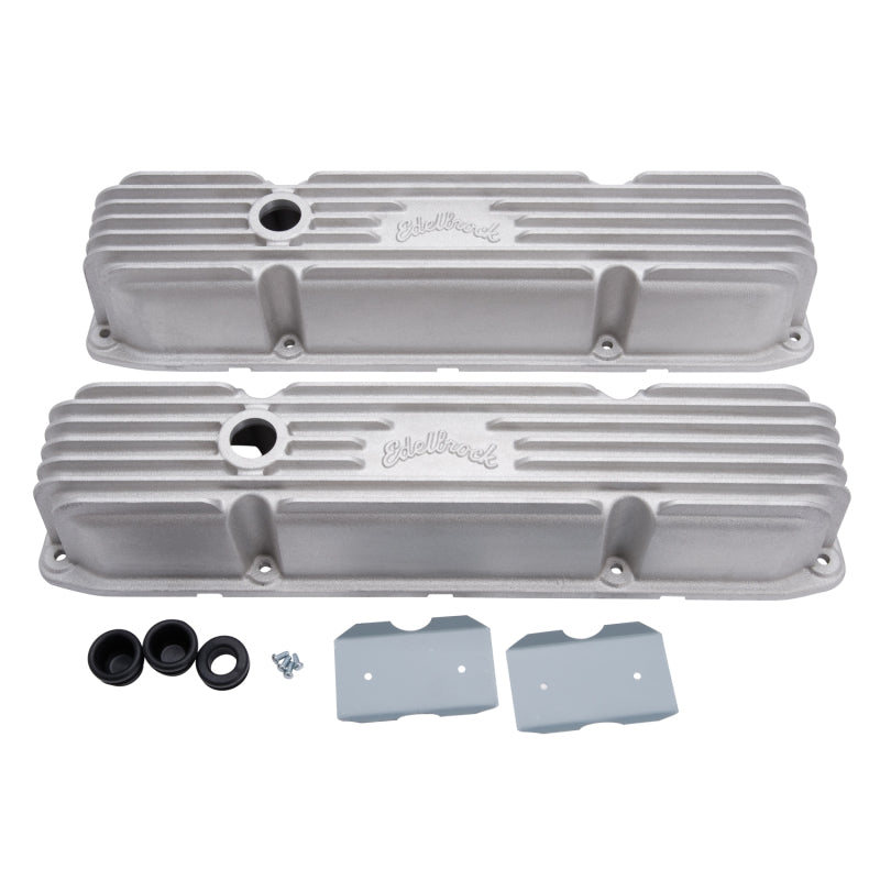 Edelbrock Valve Cover Classic Series Chrysler 383/440 CI V8 Satin 41929 41929 Photo - out of package