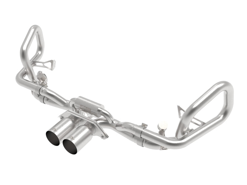 aFe 14-16 Porsche 911 GT3 991.1 H6 3.8L MACH Force-Xp 304 SS Cat-Back Exhaust System w/ Brushed Tips 49-36450-H 49-36450-H Photo - Primary