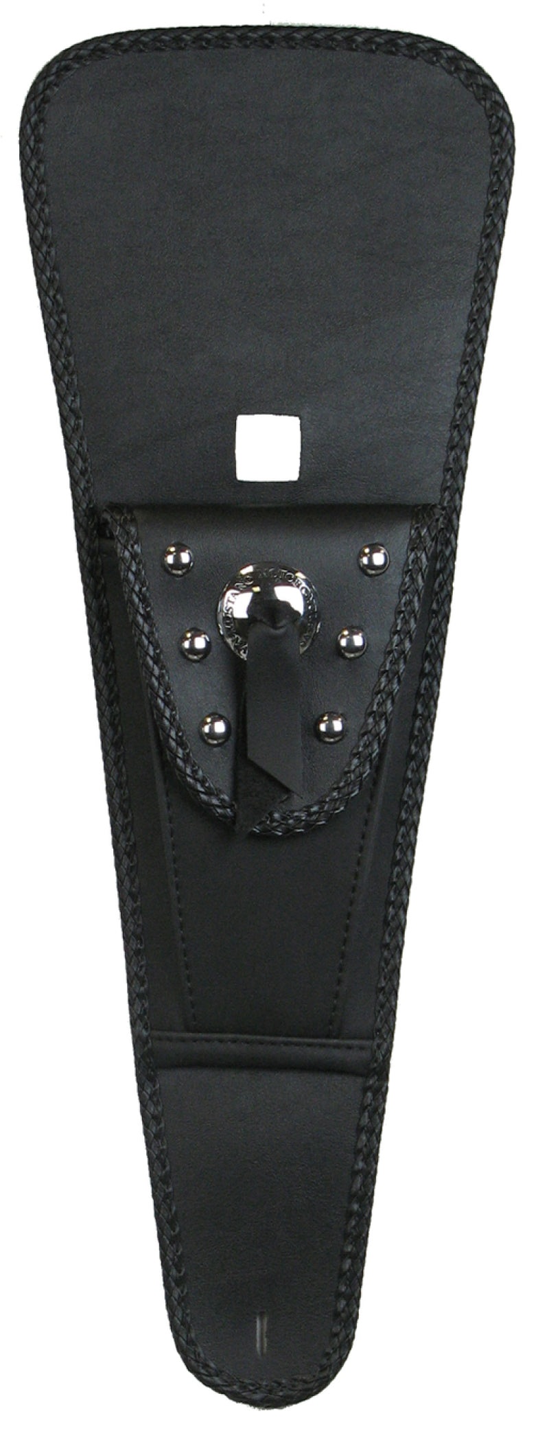Mustang Motorcycle Mustang 05-08 Suzuki Boulevard, VL800 Volusia Cruiser Tank Bib w/Studs - Black 93317 93317 Photo - Primary