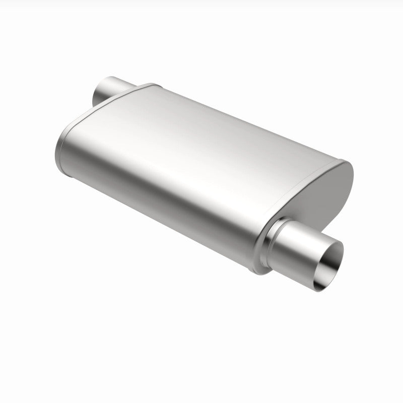 MagnaFlow 4" X 9" Oval Offset/Offset XL Multi-Chamber Performance Muffler 13236 360 Degree Image Set