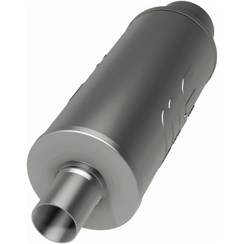 MagnaFlow 6" Round Center/Center Performance Muffler With Tip 14822 Photo - out of package