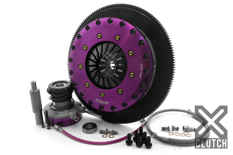 XCLUTCH 10-15 Chevrolet Camaro 6.2L 9in Twin Solid Organic Clutch Kit XKGM23639-2G XKGM23639-2G Photo - Primary