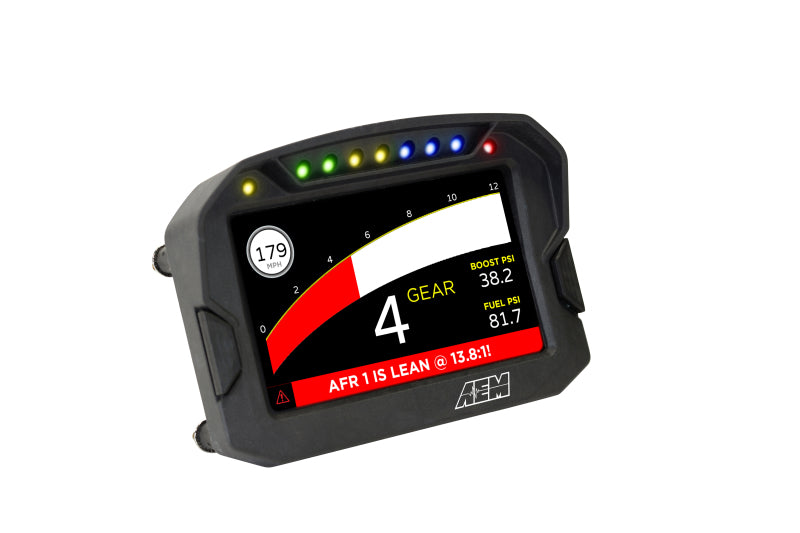AEM CD-5LG Carbon Logging Digital Dash Display w/ Internal 10Hz GPS & Antenna 30-5603 30-5603 Photo - out of package