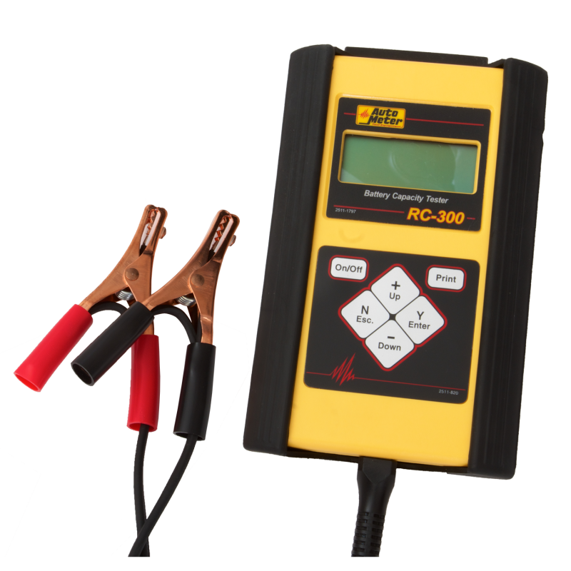 Autometer 4-50AH Battery Capacity Tester, Handheld RC-300 User 2