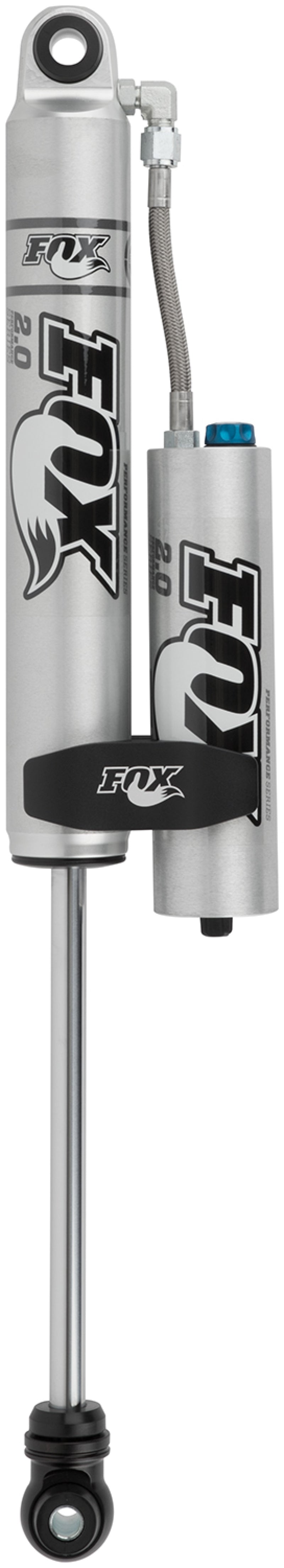 FOX 2.0 Factory Series 12.1in. Smooth Body Res. Shock w/CD Adj. / Std Travel / Eyelet Ends - Black 985-26-054 985-26-054 Photo - Primary