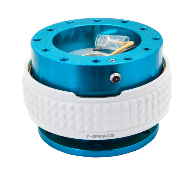 NRG Quick Release Kit - Pyramid Edition - New Blue Body / Glow In The Dark Pyramid Ring SRK-210NB/GL SRK-210NB/GL Photo - Primary