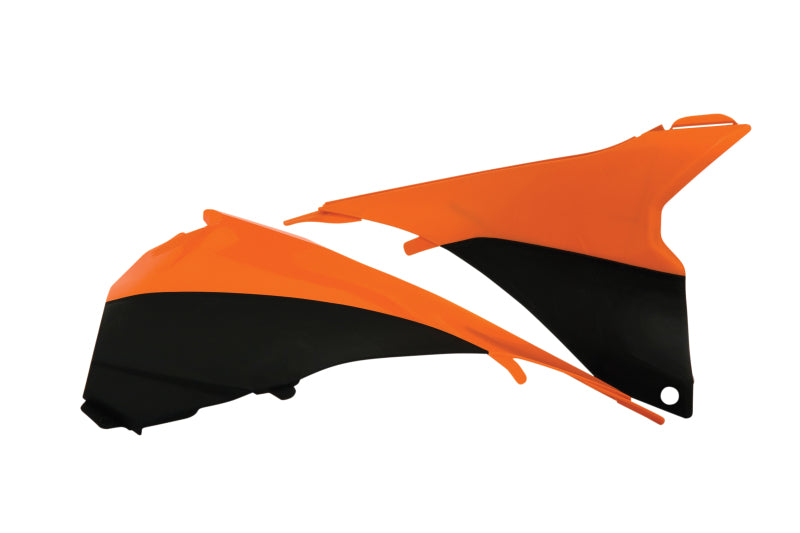 Acerbis 13-16 KTM SX125/150/SX250/XC/ SX-F/XC-F Airbox Cover - 16 Orange/Black 2314295225 2314295225 Photo - Primary