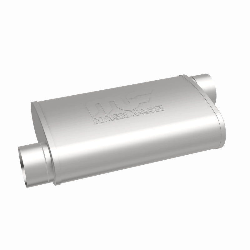 Magnaflow Muffler Mag 3in 409SS 14X4X9 3 O/O 11239 11239 360 Degree Image Set