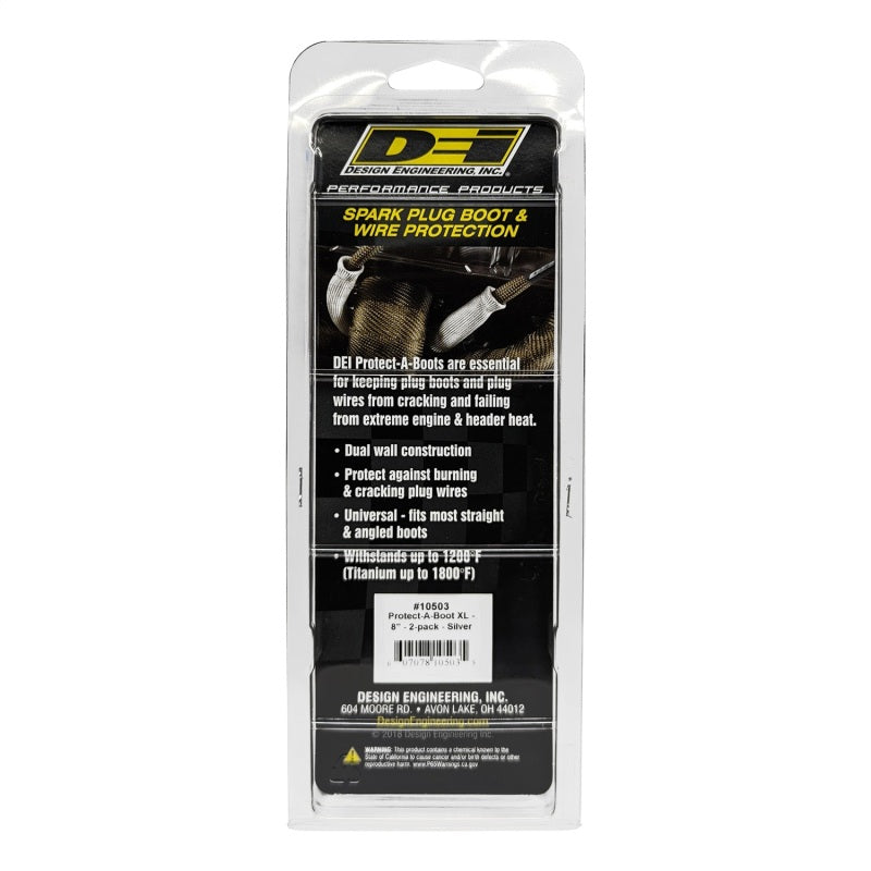 DEI Protect-A-Boot XL 8in - 2-pack - Silver 10503 10503 Photo - Unmounted
