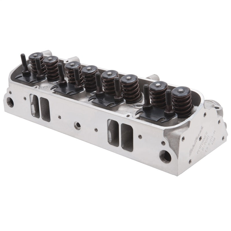 Edelbrock Cylinder Head, Pontiac, Performer D-Port, 72CC Chambers, for Hydraulic 61595 Photo - Unmounted