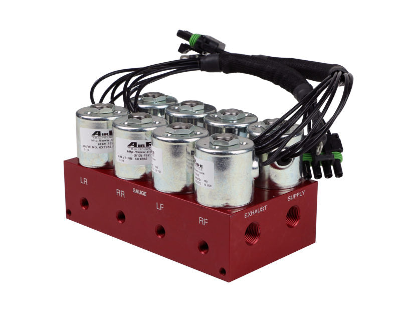 Ridetech 4-Way Big Red Air valve Fittings Not Included 31937400 31937400 User 1