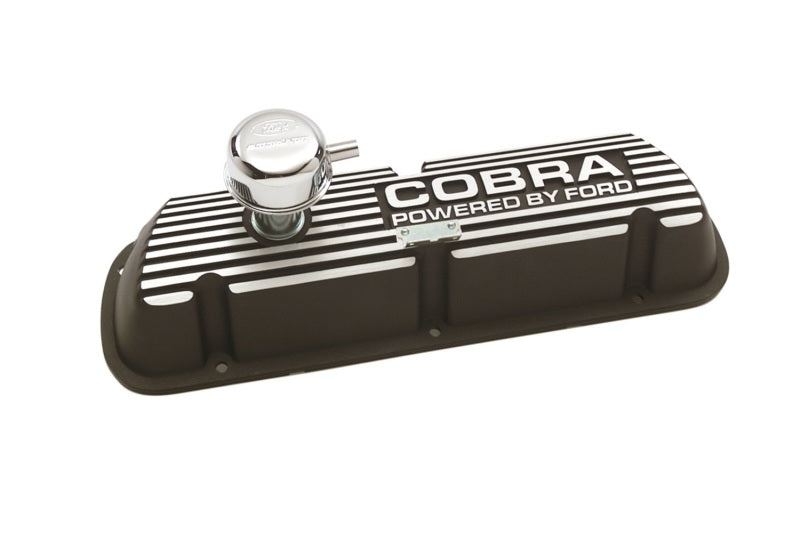 Ford SBF Blk Crinkle Valve Covers FRDM6582-A M-6582-A Photo - Unmounted