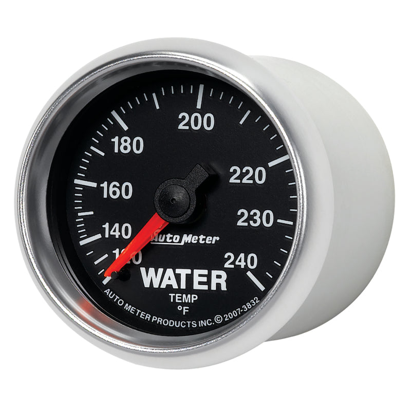 Autometer Gauge, Water Temp, 2 1/16", 120-240 deg. F, Mechanical, Gs 3832 User 2
