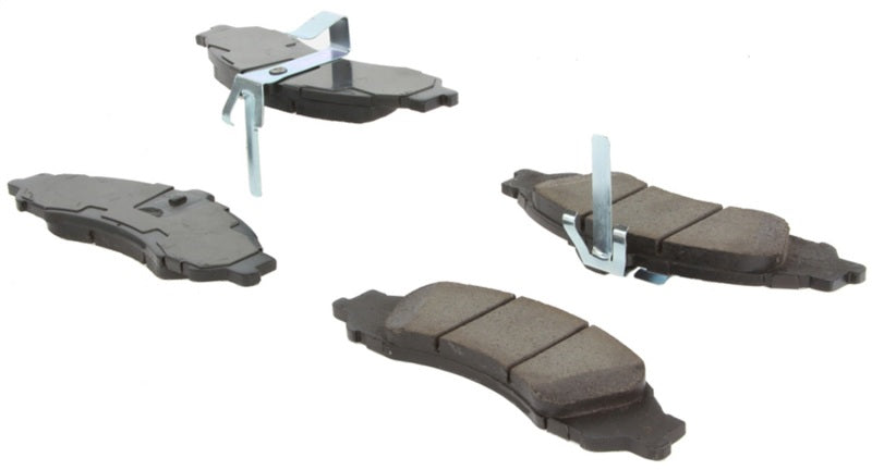 StopTech Street Brake Pads; Front With Shims 308.10430 Photo - Unmounted