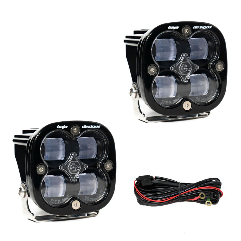 Baja Designs Squadron SAE LED Auxiliary Light Pod Pair - Clear 257801 257801 User 1