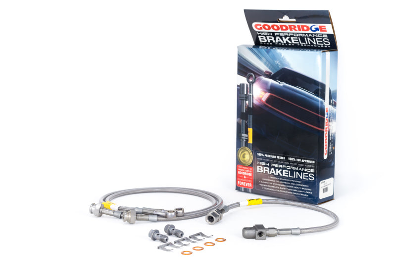 Goodridge Stainless Steel Brake Line SS Brde 88-96 Chevy C10 14113 Photo - Primary