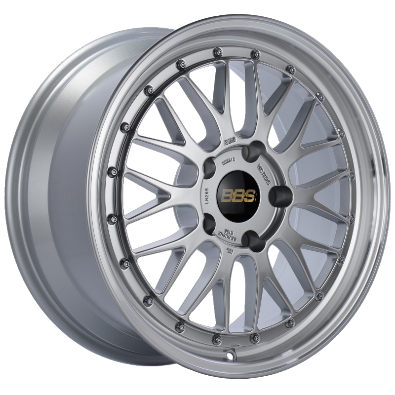 BBS LM 18x8.5 5x130 ET56 CB71.6 Diamond Silver Center Diamond Cut Lip Wheel LM265DSPK LM265DSPK Photo - Primary