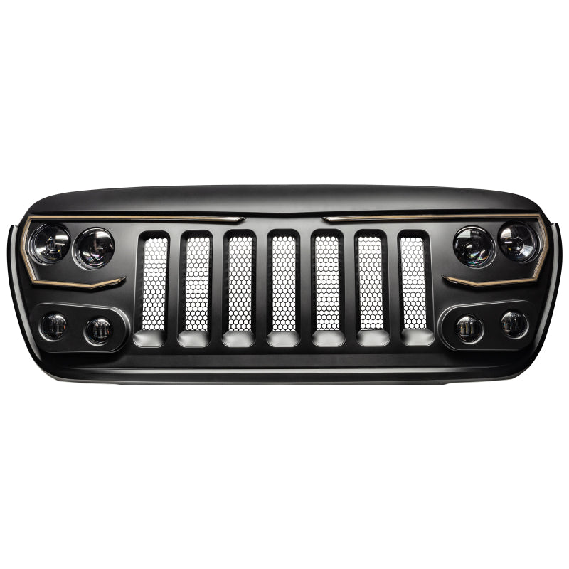 ORACLE Lighting Oracle VECTOR Series Full LED Grille - Jeep Wrangler JL/JT - NA 5837-PRO 5837-PRO Photo - Primary