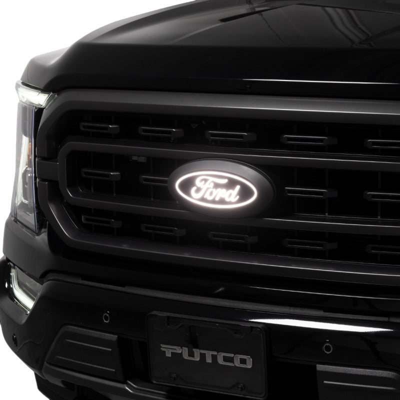 Putco 2023 Ford F-150 Front Luminix Ford LED Emblem - w/Camera CutOut w/o Spray Washer 92606 92606 Photo - Primary