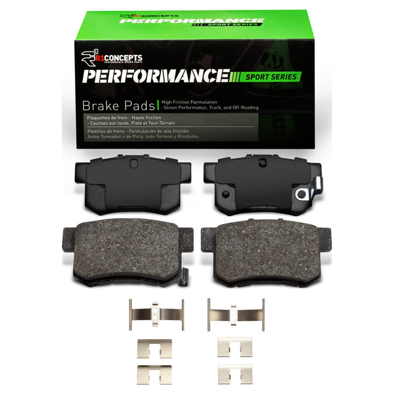 R1 Concepts RNC Performance Sport Brake Pads Brakes, Rotors & Pads Brake Pads - Performance main image