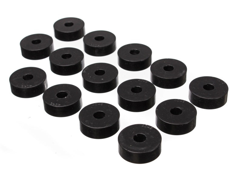 Energy Suspension Body Mount Set Black Jeep CJ5 All 1966-1973 2.4101G Photo - Primary