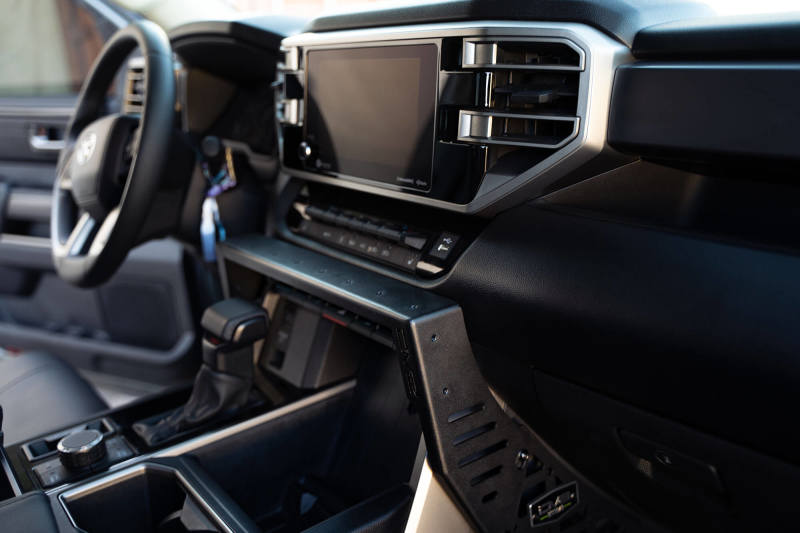 DV8 Offroad 22-23 Toyota Tundra Center Console Molle Panels/Device Mount CCT2-01 CCT2-01 Photo - Unmounted