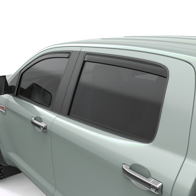 EGR 07-12 Toyota Tundra Crew Max In-Channel Window Visors - Set of 4 - Matte (575195) 575195 575195 Photo - Close Up