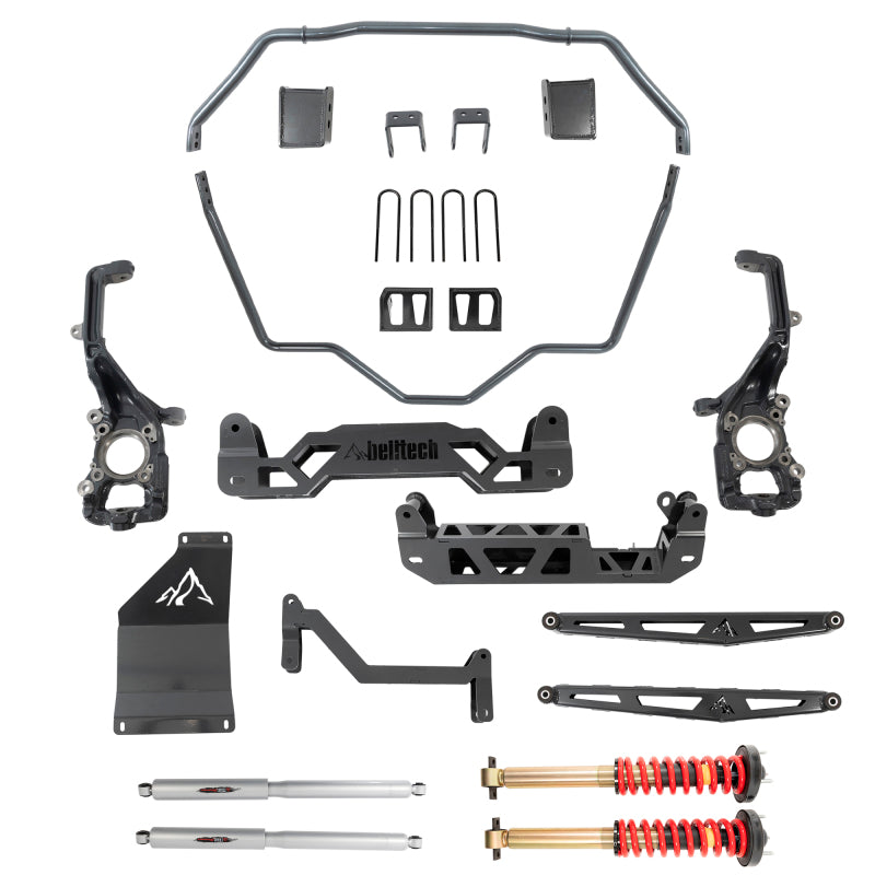 Belltech 2021+ Ford F150 4WD 5-7in Front and Rear Trail Performance Lift Kit 152510HK 152510HK Photo - Primary