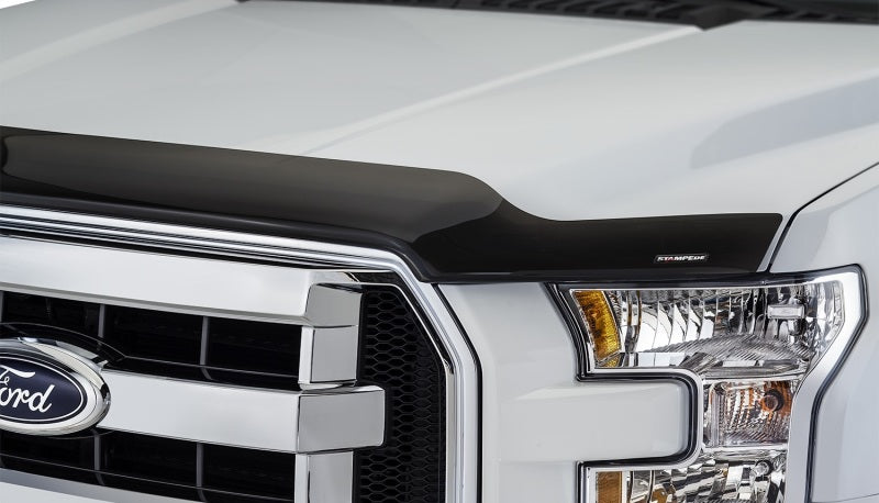 Stampede Vigilante Premium Hood Protector,Smoke,For 2015-2019 Ford F-150 2153-2 Photo - Mounted