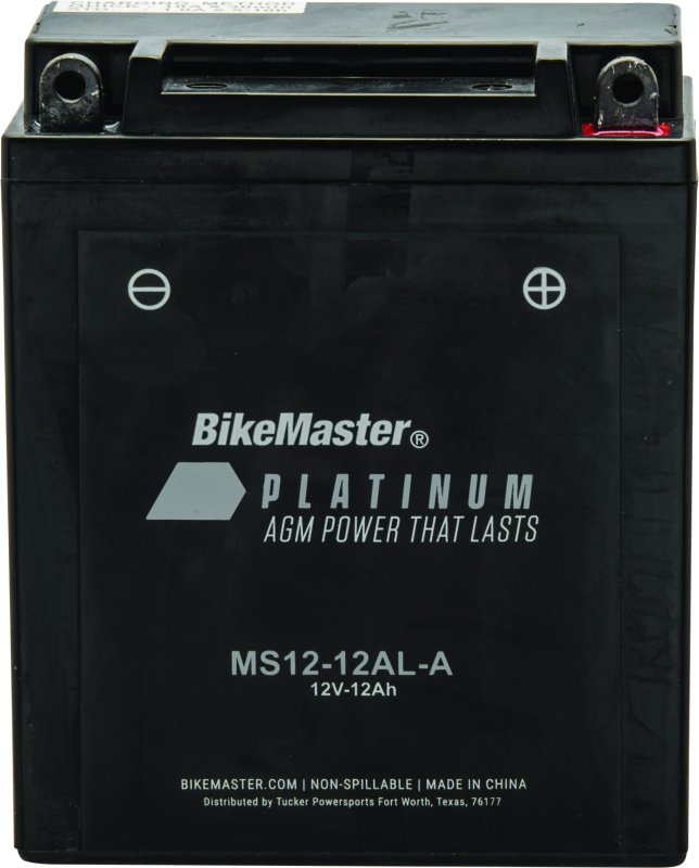 BikeMaster AGM Battery - MS12-12AL-A 780760 780760 Photo - Primary