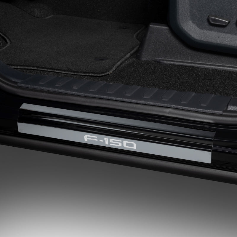 Putco 21-23 Ford Bronco w/Bronco Etching (4pcs) Black Platinum Door Sills 95177BPFD 95177BPFD Photo - Primary