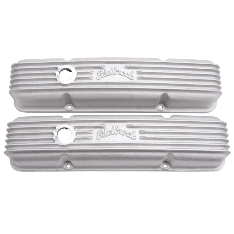 Edelbrock Valve Cover, Classic Series, Chevrolet, 1959-1986 262-400 CID V8 41439 Photo - Unmounted