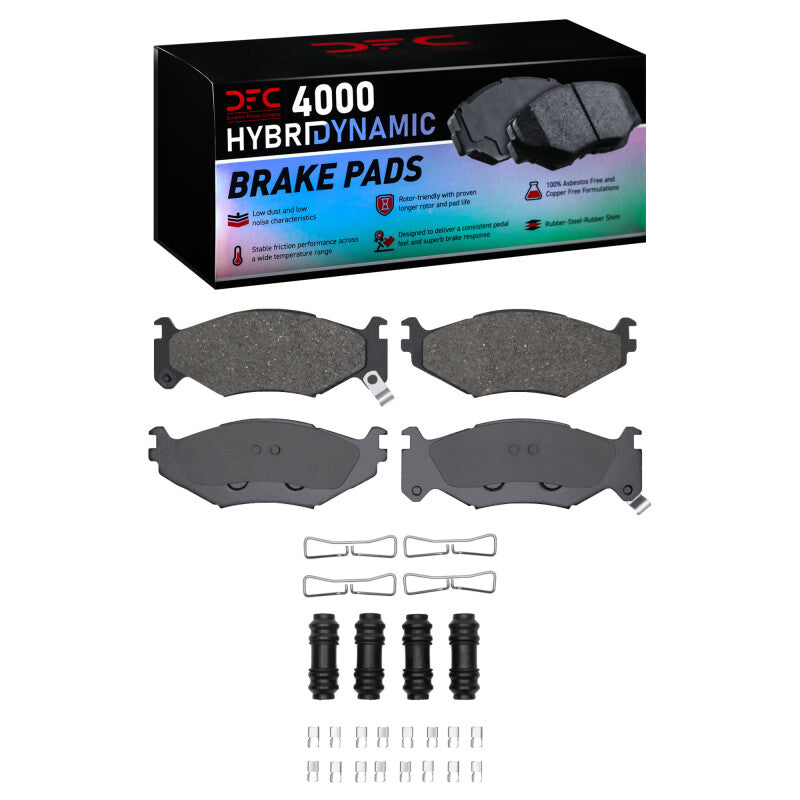 DFC DFC 4000 HybriDynamic Brake Pads Brakes, Rotors & Pads Brake Pads - OE main image