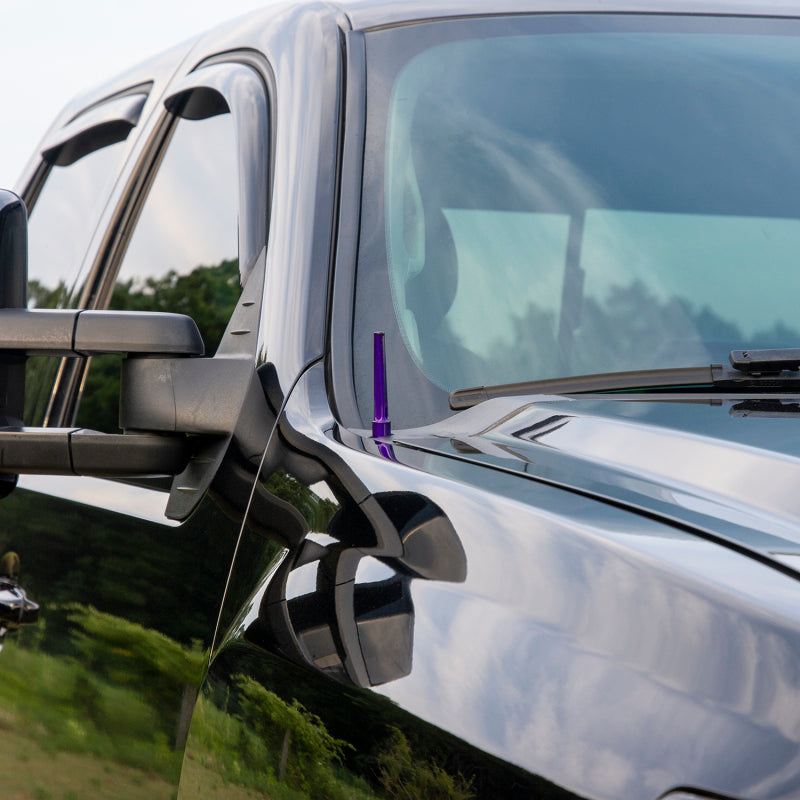 Wehrli 07.5-19 Chevrolet 6.6L Duramax Billet TIG Torch Stubby Antenna - Flat Black WCF100041-FB WCF100041-FB User 3