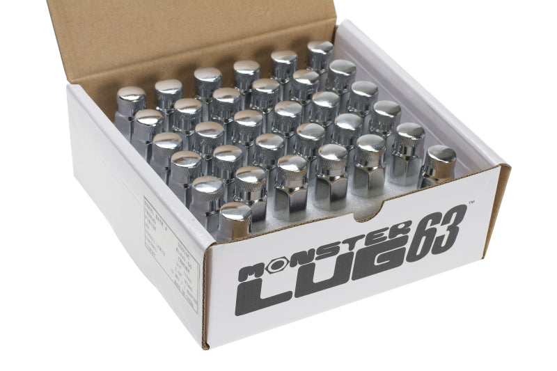 Wheel Mate Monster Lug 63 Nut Set of 32 - Chrome 14x1.50 33010C 33010C Photo - Primary