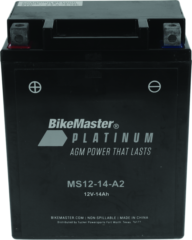 BikeMaster AGM Battery - MS12-14-A2 780715 780715 Photo - Primary