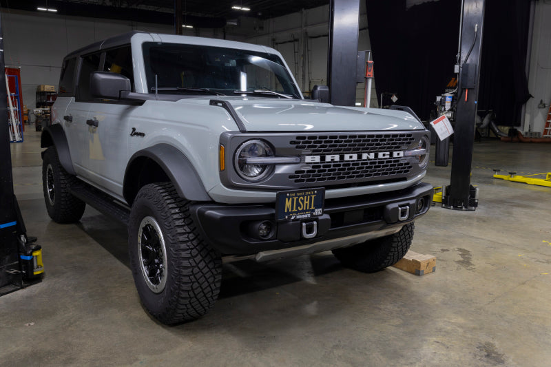 Mishimoto 2022+ Ford Bronco Capable Bumper License Plate Relocation MMLP-BR-22C MMLP-BR-22C User 1