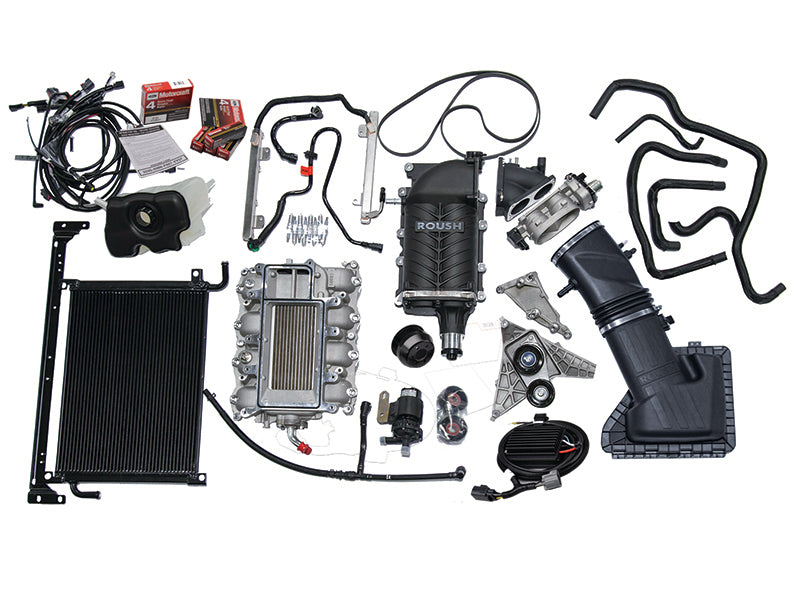 ROUSH 2015-2017 Ford Mustang 5.0L V8 600HP Phase 2 Calibrated Supercharger Kit 422001 422001 Photo - out of package