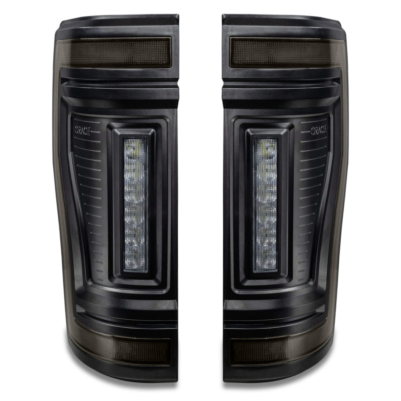 ORACLE Lighting 17-22 Ford F-250/350 (Black Series) Flush Mount LED Tail Lights 5896-504-T 5896-504-T Photo - out of package