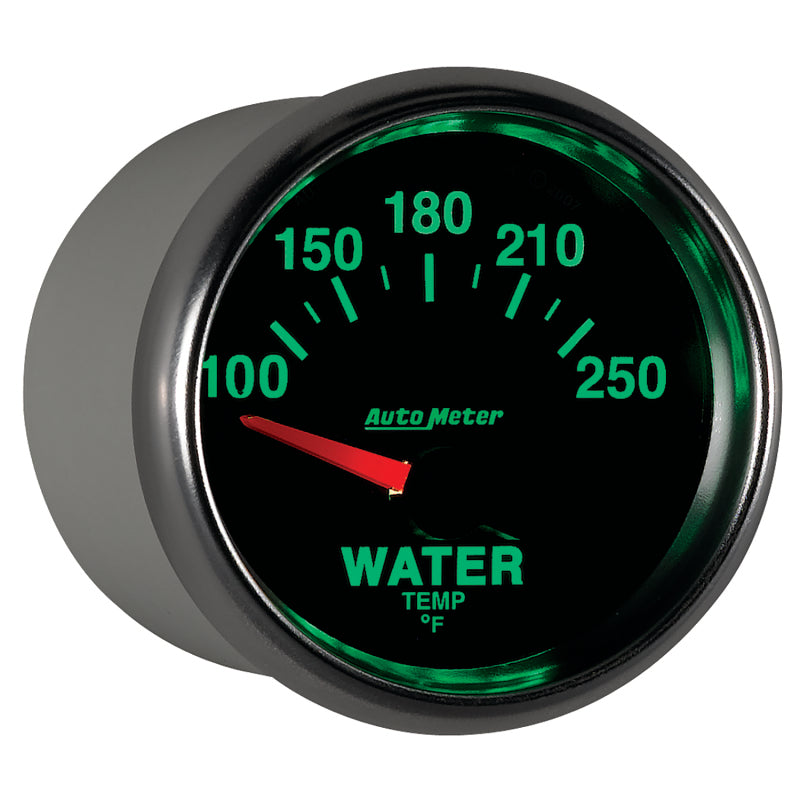 Autometer GS 52mm 100-250 Deg F Short Sweep Electronic Water Temperature Gauge 3837 3837 User 6