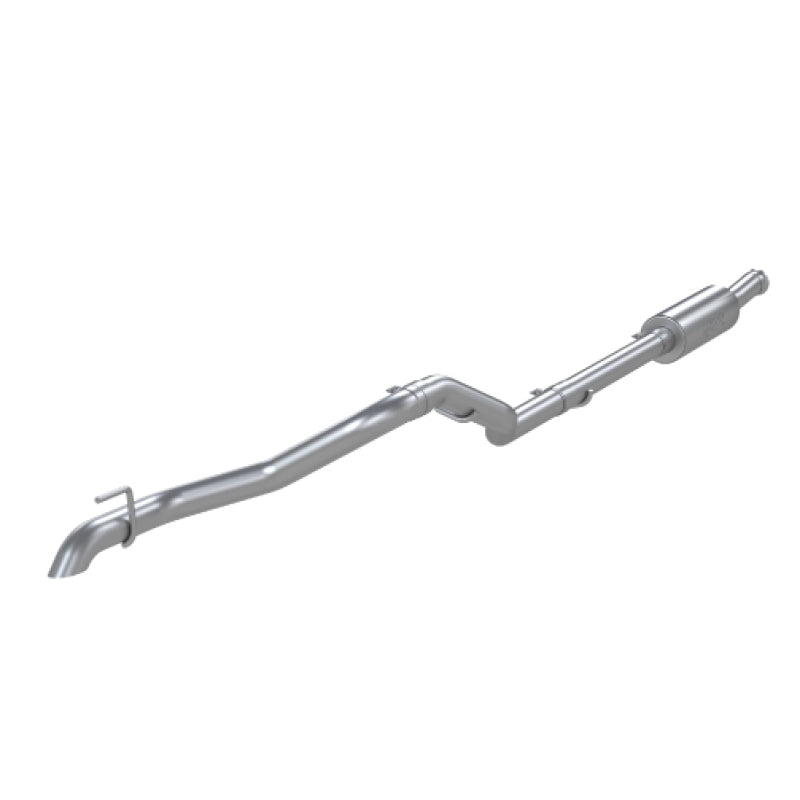 MBRP 2020 Jeep Gladiator 3.6L 2.5in Single Rear Exit Cat Back Exhaust - Aluminized (Off-Road) S5537AL S5537AL Photo - Primary