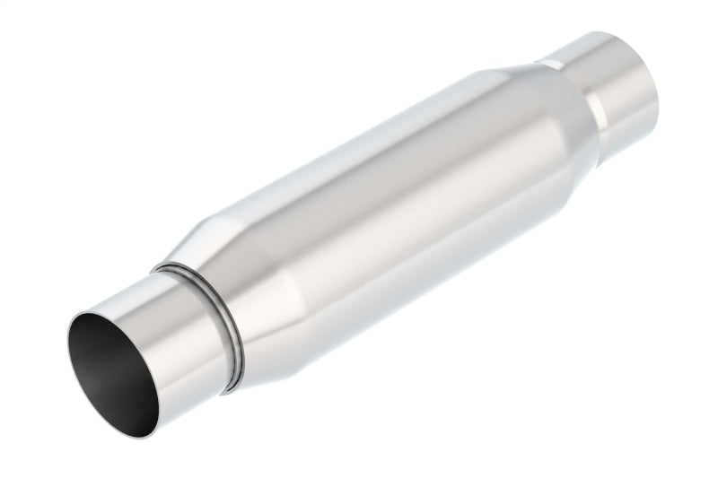 Borla CrateMuffler Resonator Option 2.5in Center/Center 3.5in Round x 10in 400938 400938 Photo - Primary